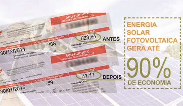 Economize com Energia Solar